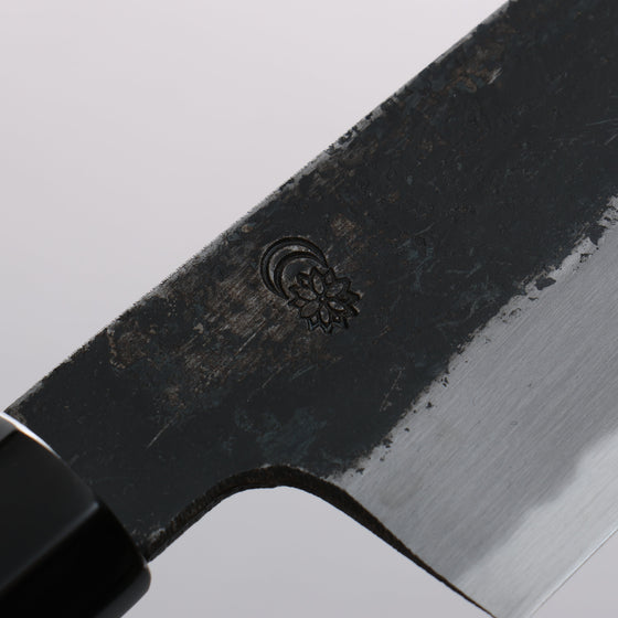 Kikuzuki White Steel No.2 Black Finished Gyuto 210mm with Magnolia Handle - Seisuke Knife