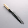 Kikuzuki White Steel No.2 Black Finished Kiritsuke Gyuto 210mm with Magnolia Handle - Seisuke Knife - Slide 12