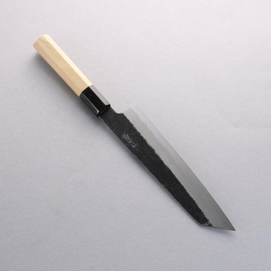 Kikuzuki White Steel No.2 Black Finished Kiritsuke Gyuto 210mm with Magnolia Handle - Seisuke Knife