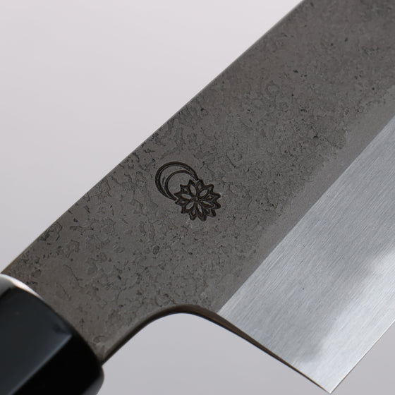 Kikuzuki White Steel No.2 Nashiji Gyuto 210mm Magnolia Handle - Seisuke Knife