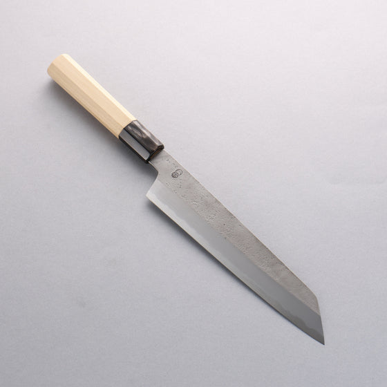 Kikuzuki White Steel No.2 Nashiji Kiritsuke Gyuto 210mm Magnolia Handle - Seisuke Knife