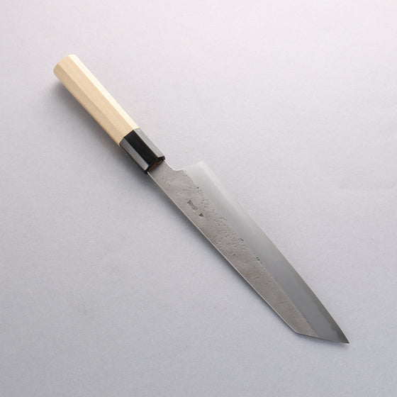 Kikuzuki White Steel No.2 Nashiji Kiritsuke Gyuto 210mm Magnolia Handle - Seisuke Knife