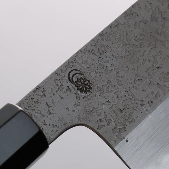 Kikuzuki White Steel No.2 Nashiji Nakiri 180mm Magnolia Handle - Seisuke Knife