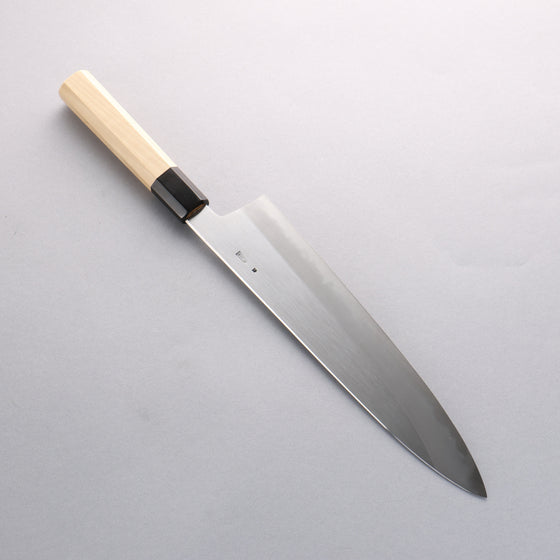 Kikuzuki White Steel No.2 Kasumitogi Gyuto 270mm Magnolia Handle - Seisuke Knife