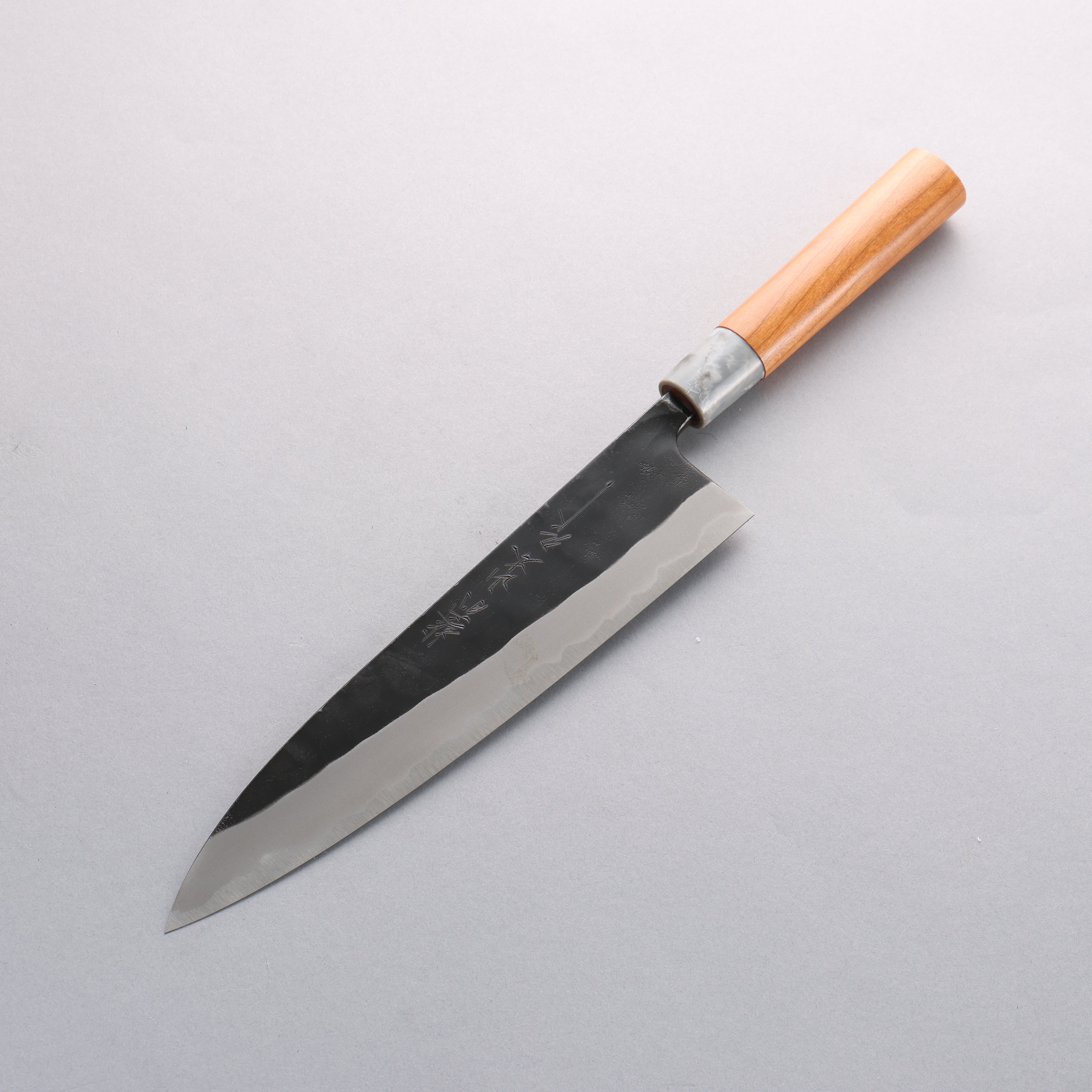 Nao Yamamoto White Steel No.2 Kurouchi Gyuto 240mm Cherry Handle