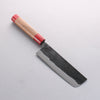 Seisuke Kurumi Blue Steel Kurouchi Usuba 165mm Walnut (With Double Red Pakka wood) Handle - Seisuke Knife - Slide 11