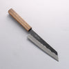 Oul Blue Super Black Nashiji Bunka 170mm Oak Handle - Seisuke Knife - Slide 7