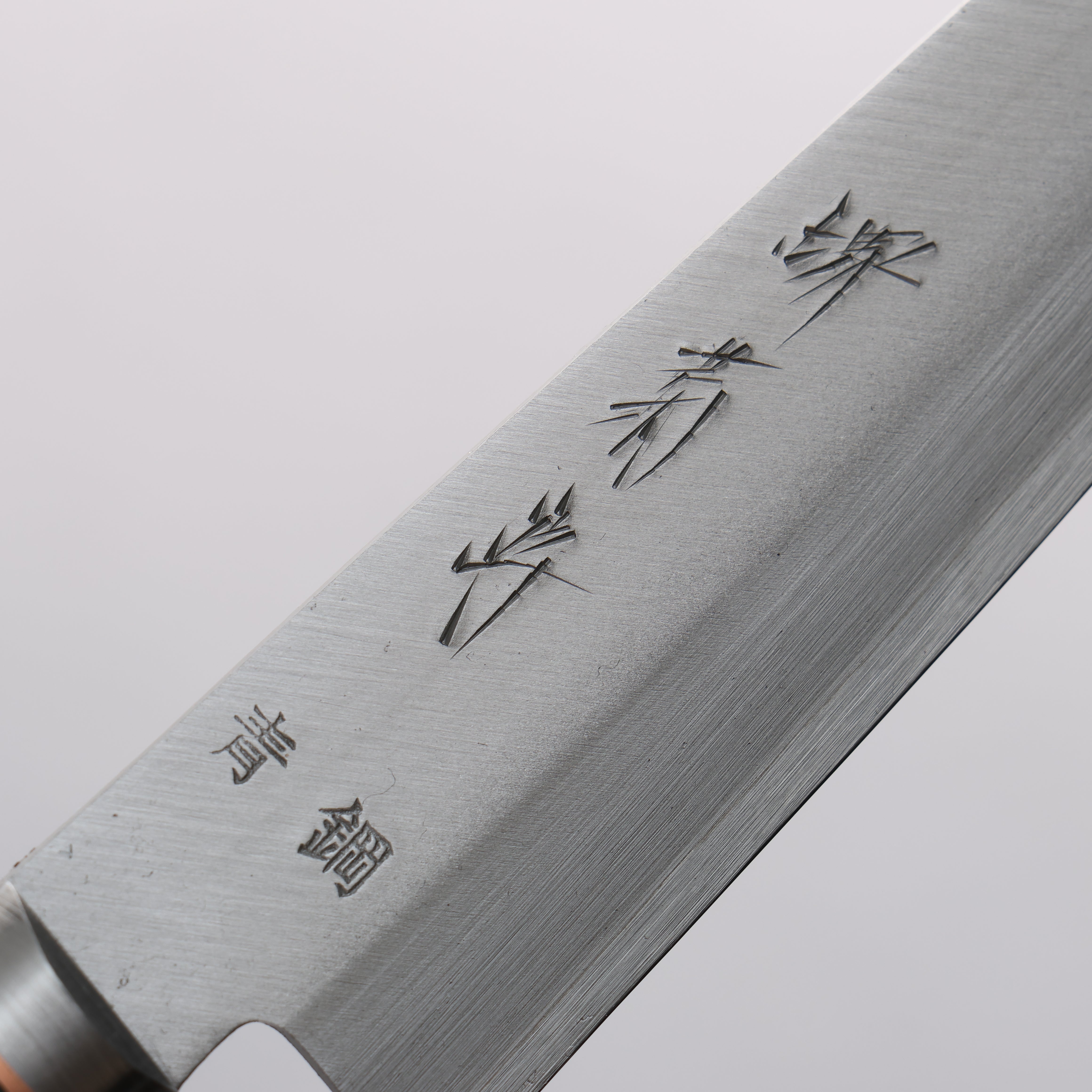Sakai Kikumori Blue Steel No.1 Petty-Utility 150mm Green Pakkawood Handle - Seisuke Knife