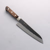 Seisuke Blue Super Black Santoku 180mm Brown Pakka wood Handle - Seisuke Knife - Slide 15