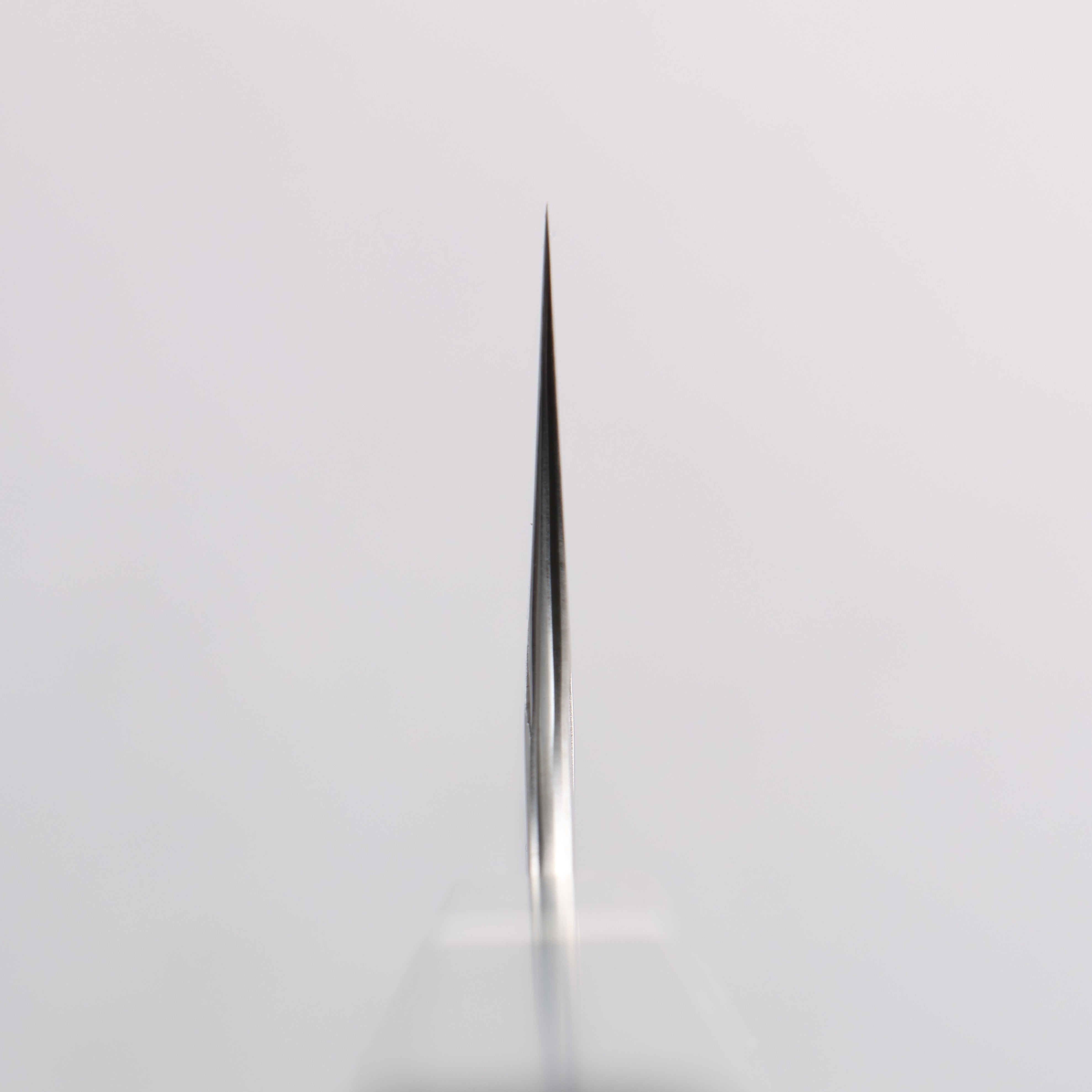Yoshimi Kato SG2 Hammered (V) Bunka 170mm Gray Stablilized Wood (White Ring) Handle - Seisuke Knife