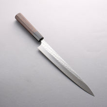  Yoshimi Kato Minamo SG2 Hammered Sujihiki 270mm Wenge Handle - Seisuke Knife