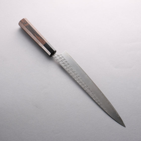 Yoshimi Kato Minamo SG2 Hammered Sujihiki 270mm Wenge Handle - Seisuke Knife