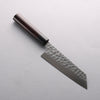 Yoshimi Kato SG2 One-Side Maru Hammered Bunka 170mm Rosewood Handle - Seisuke Knife - Slide 1