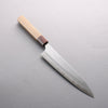 Yoshimi Kato Minamo Silver Steel No.3 Migaki Finished Gyuto 210mm Oak (Ferrule: Rosewood) Handle - Seisuke Knife - Slide 1