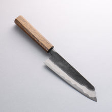  Kyohei Shindo Blue Steel Black Finished Bunka 165mm Live oak Lacquered Handle - Seisuke Knife