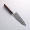 Seisuke Blue Super Santoku 165mm Rosewood (Ferrule: Black Pakka Wood) Handle - Seisuke Knife - Slide 8