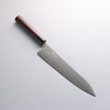 Seisuke Blue Super Gyuto 240mm Rosewood (Ferrule: Black Pakka Wood) Handle - Seisuke Knife - Slide 7