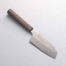  Sakai Takayuki Coreless Damascus Small Bunka 135mm Wenge Handle - Seisuke Knife