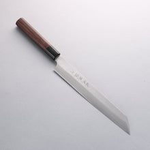  Hideo Kitaoka White Steel No.2 Damascus Kiritsuke Yanagiba 240mm Shitan Handle - Seisuke Knife