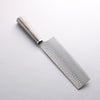 Seisuke VG10 Hammered Nakiri 180mm Charcoal Gray Pakka wood Handle - Seisuke Knife - Slide 2