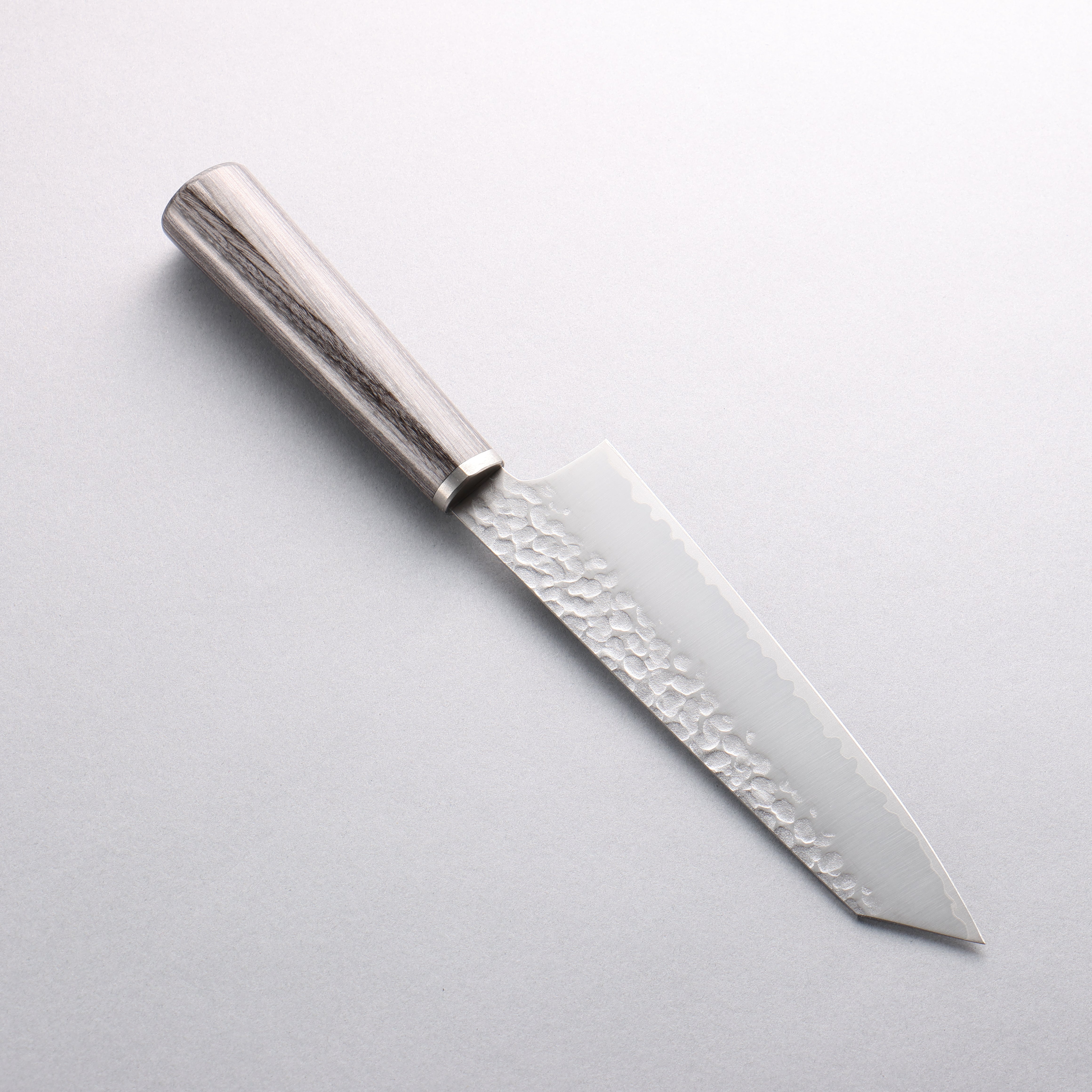 Seisuke VG10 Hammered Bunka 165mm Charcoal Gray Pakka wood Handle - Seisuke Knife