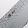 Seisuke VG10 Hammered Kiritsuke Gyuto 180mm Charcoal Gray Pakka wood Handle - Seisuke Knife - Slide 3