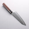 Yu Kurosaki Senko Ei SG2 Hammered Bunka 170mm Rosewood (Ferrule: Black Pakka Wood) Handle - Seisuke Knife - Slide 2