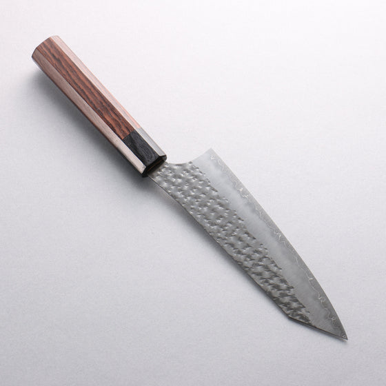 Yu Kurosaki Senko Ei SG2 Hammered Bunka 170mm Rosewood (Ferrule: Black Pakka Wood) Handle - Seisuke Knife