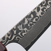 Yoshimi Kato SG2 Black Damascus Kiritsuke Petty-Utility 120mm Olive Tree and Red Resin Handle - Seisuke Knife - Slide 3