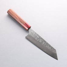  Yoshimi Kato SG2 Damascus Migaki Polish Finish Bunka 170mm Honduras (ferrule: Red Pakka wood) Handle - Seisuke Knife