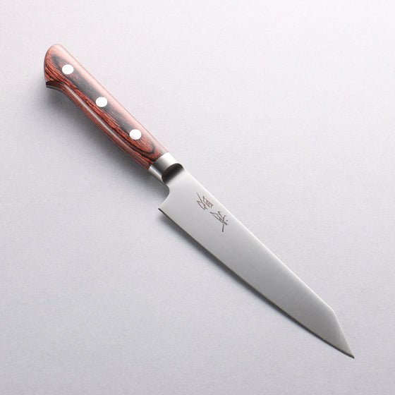 Seisuke Molybdenum Kiritsuke Petty-Utility 145mm Mahogany Handle - Seisuke Knife