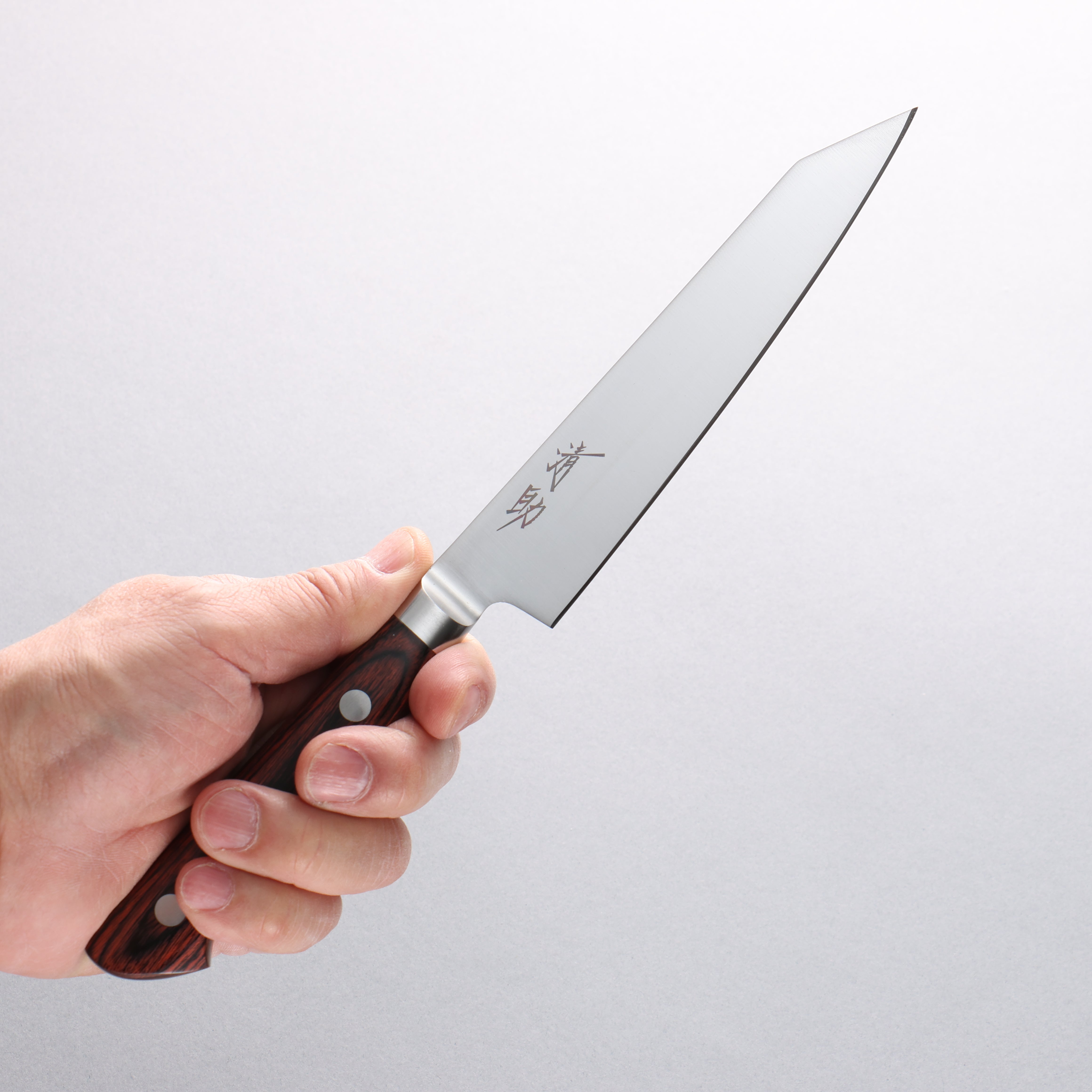 Seisuke Molybdenum Kiritsuke Petty-Utility 145mm Mahogany Handle - Seisuke Knife