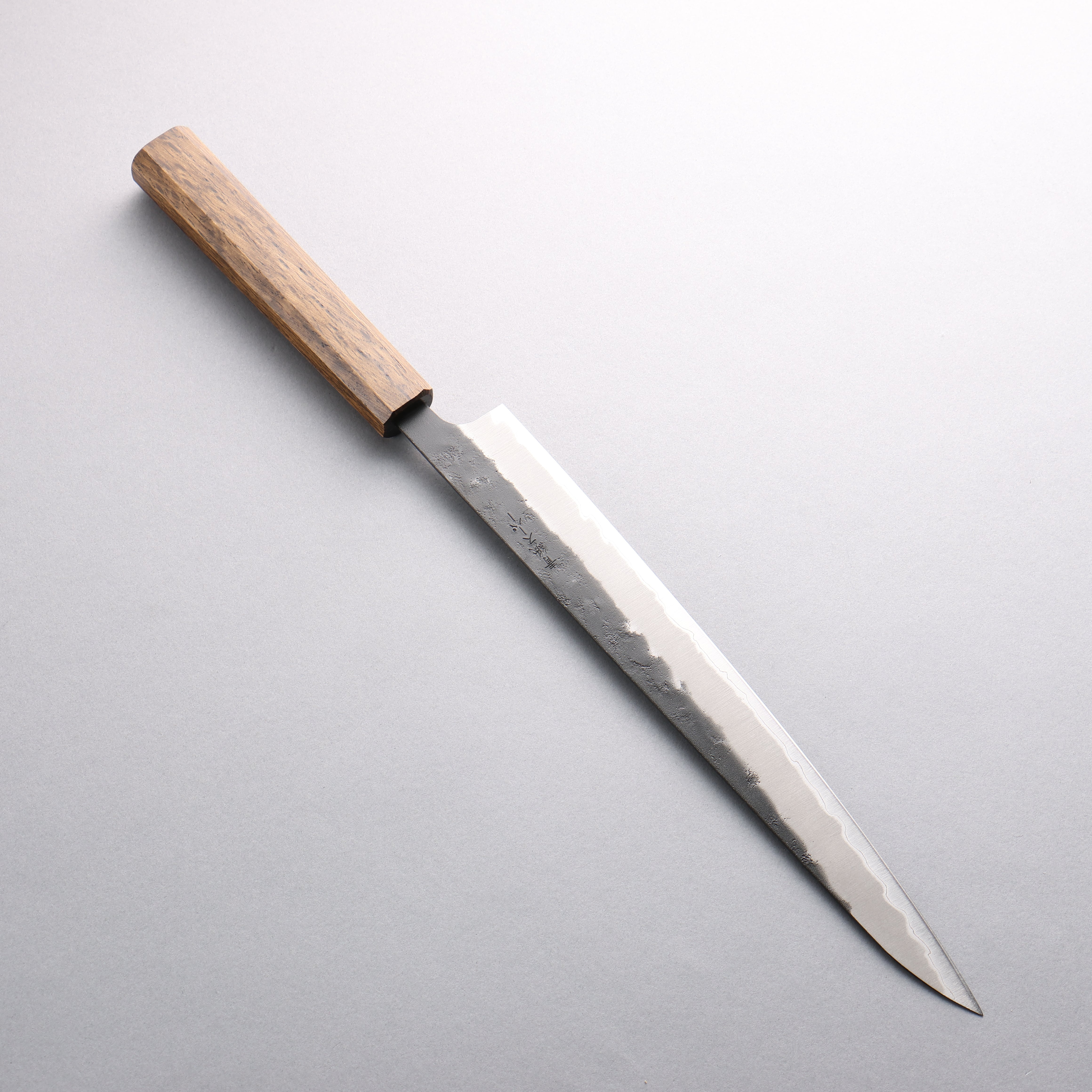 Oul Blue Super Black Nashiji Sujihiki 270mm Oak Handle