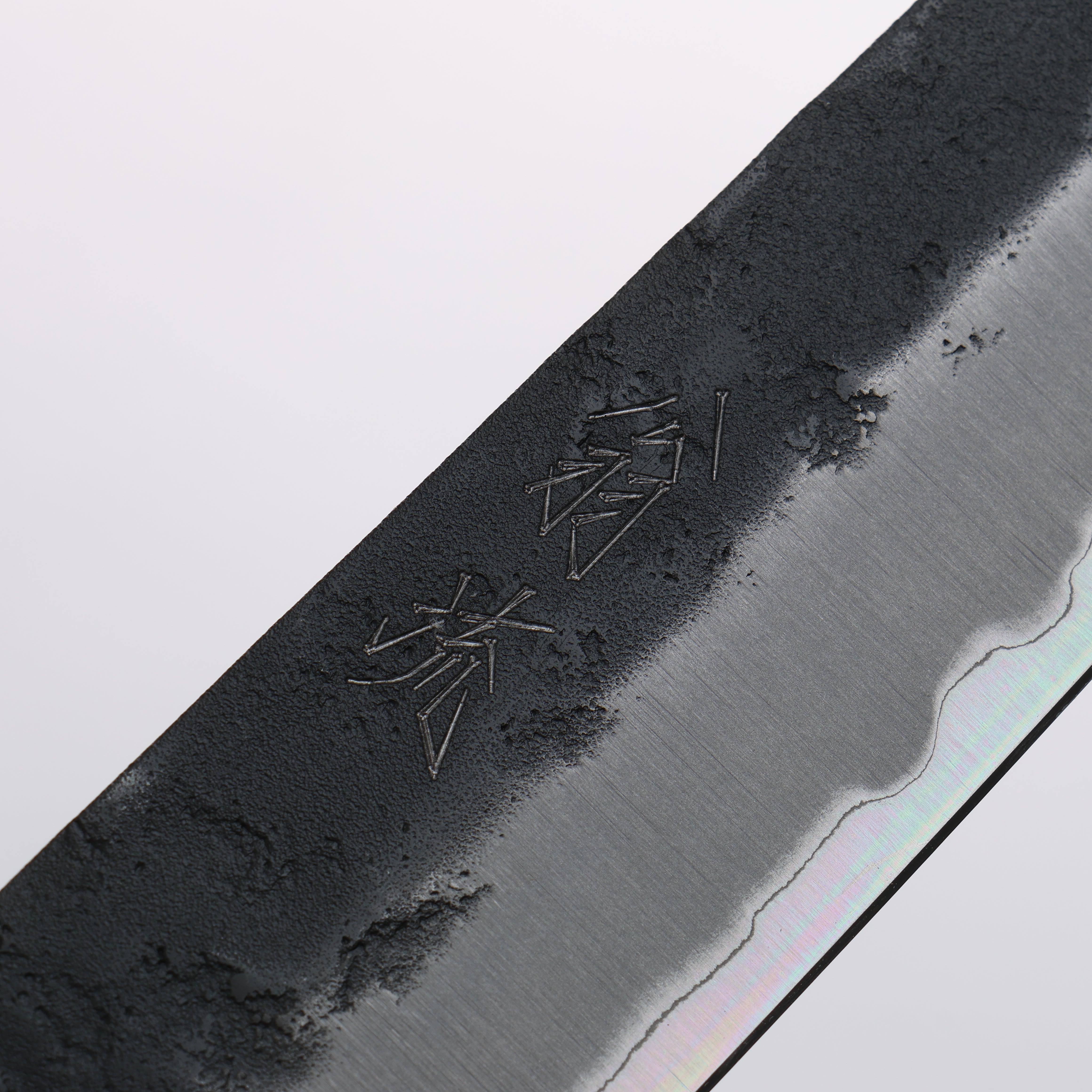 Oul Blue Super Black Nashiji Sujihiki 270mm Oak Handle