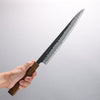 Oul Blue Super Black Nashiji Sujihiki 270mm Oak Handle - Seisuke Knife - Slide 5