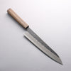 Oul Blue Super Black Nashiji Gyuto 240mm Oak Handle - Seisuke Knife - Slide 1