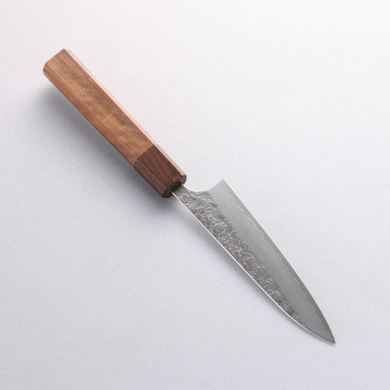 Yoshimi Kato Minamo SG2 Hammered Petty-Utility 120mm Walnut Handle - Seisuke Knife