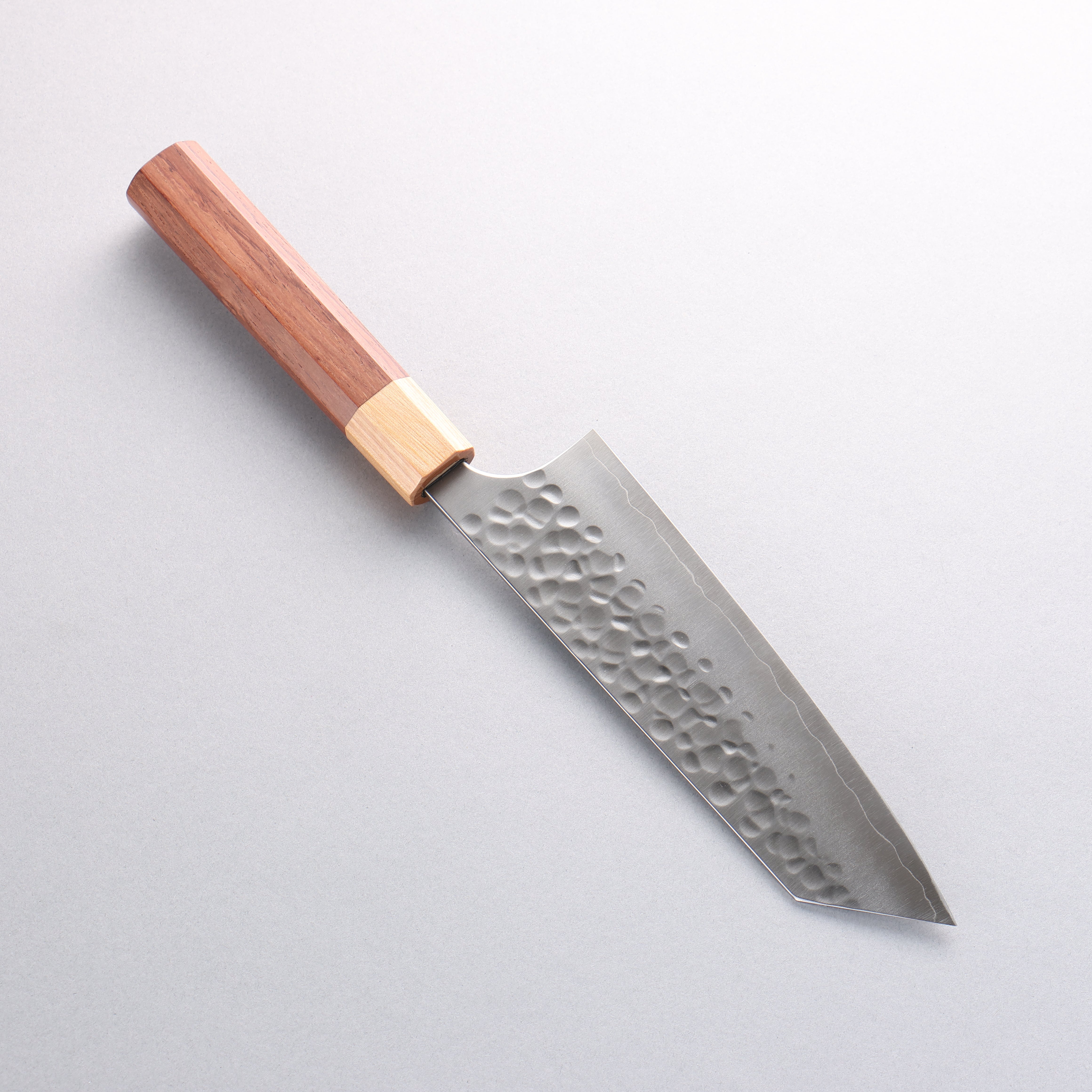 Yoshimi Kato Silver Steel No.3 Hammered(Maru) Bunka 170mm Honduras (fe