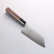  Yoshimi Kato Silver Steel No.3 Hammered(Maru) Kamagata Bunka 150mm Wenge Handle - Seisuke Knife