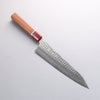 Yu Kurosaki Senko Ei SG2 Hammered Gyuto 210mm Rosewood (Ferrule: Red Turquoise) Handle - Seisuke Knife - Slide 2