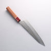 Yu Kurosaki Senko Ei SG2 Hammered Gyuto 210mm Rosewood (Ferrule: Red Turquoise) Handle - Seisuke Knife - Slide 3