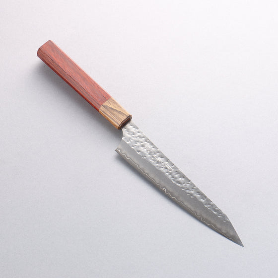 Yu Kurosaki Senko Ei SG2 Hammered Petty-Utility 150mm Padoauk Handle - Seisuke Knife