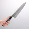 Yu Kurosaki Senko Ryu SG2 Hammered Gyuto 210mm Blue Stablized Wood (Ferrule: Black) Handle - Seisuke Knife - Slide 5