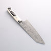 Takeshi Saji SG2 Black Damascus Bunka 180mm White Deer Horn Handle - Seisuke Knife - Slide 7