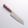 Yoshimi Kato VG10 Damascus Bunka 170mm Red Pakka wood Handle - Seisuke Knife - Slide 11