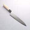 Misuzu AUS10 Damascus Migaki Finished Gyuto 240mm Magnolia Handle - Seisuke Knife - Slide 10