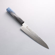  Sakai Takayuki Rinnou VG10 33 Layer Damascus Gyuto210mm Blue Lacquered Handle - Seisuke Knife