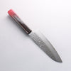 Sakai Takayuki Rinnou VG10 33 Layer Damascus Santoku170mm Red Lacquered Handle - Seisuke Knife - Slide 11