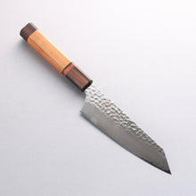  Sakai Takayuki VG10 33 Layer Damascus Kengata Santoku160mm Mountain cherry (12 sided) Handle - Seisuke Knife