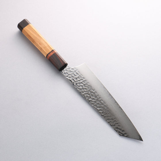 Sakai Takayuki VG10 33 Layer Damascus Kengata Gyuto190mm Mountain cherry (12 sided) Handle - Seisuke Knife